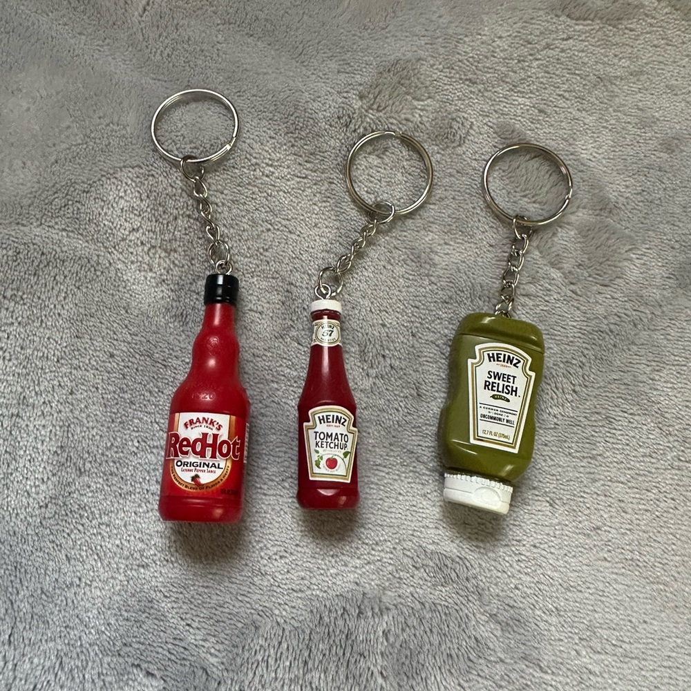 Mini Food Brands handmade Keychains. Please read description